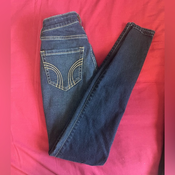 Hollister Blue Skinny Jean - Picture 1 of 2